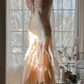 Vintage Mermaid Beaded Floral Design Romantic Chiffon Evening Dress Prom Dress DP6019