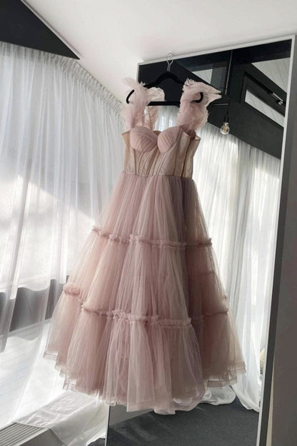 pink short dress,DS4332