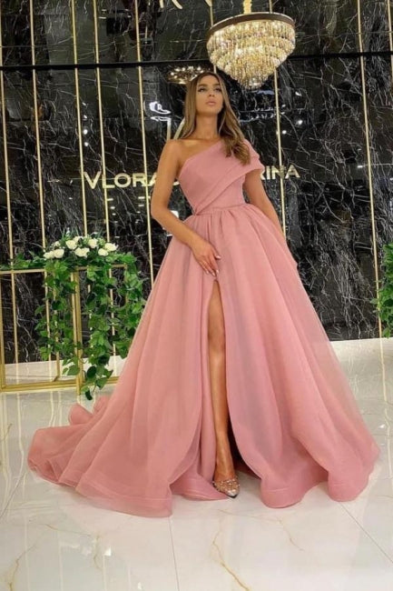 Evening dress long dusty pink | Buy cheap prom dresses online,WD5760