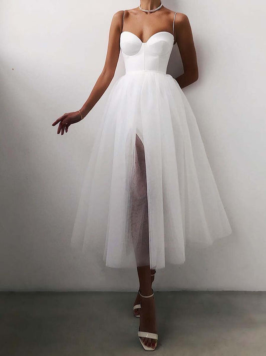 Tulle Long Prom Dress A Line Formal Dress,DS4327