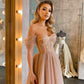 Elegant Off-the-Shoulder Sequins Tulle Short Prom Dress,DS2790