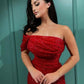 Prom dresses long red,DS3495