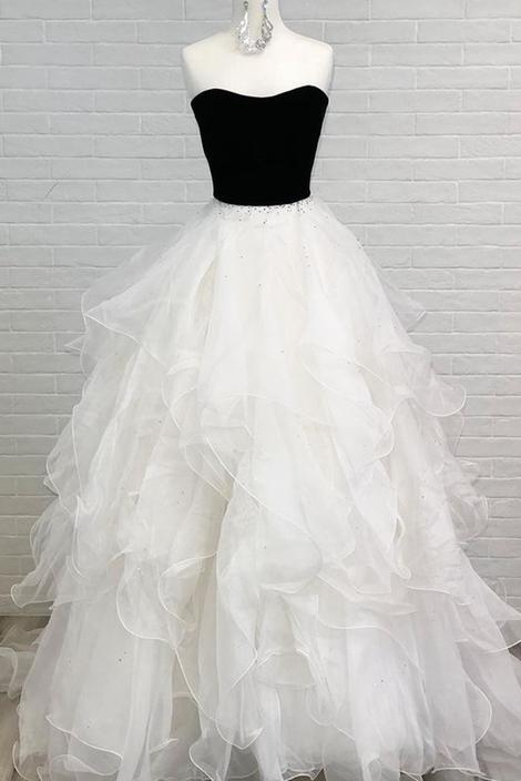 Strapless Long Prom Dresses,Formal Dresses,Dance Dress,DS2692
