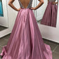 Backless Sexy Long Prom Dress With Beading Custom-made School Dance Dress Fashion Wedding Party Dress,DS4250