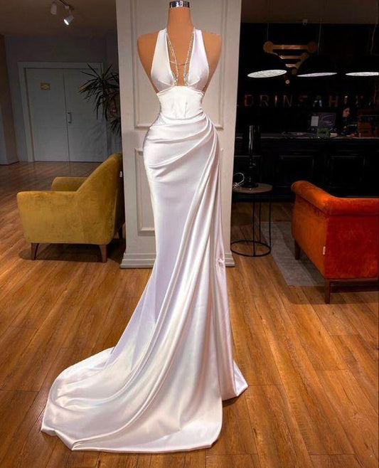 Strapless Prom Dress, Sexy Prom Dresses, Long Evening Dress,DS14027