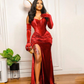 Floor length prom dress,African prom dress,DS4845