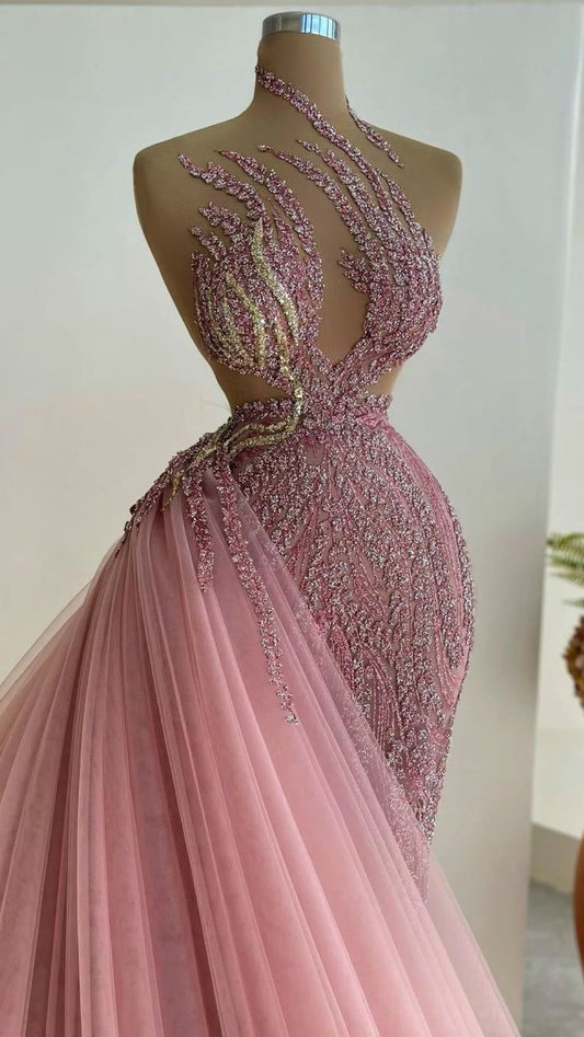 FAIRYTALE PINKISH DRESS,DS4607