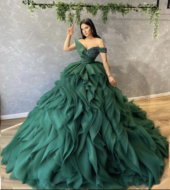 ball gown green Prom Dress, A Line Formal Evening Gowns,DS4221 DSProm ball gown green Prom Dress, A Line Formal Evening Gowns,DS4221 DSProm