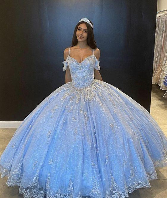 ball gown Prom Dress V Neckline, Prom Dresses, Pageant Dress, Evening Dress, Ball Dance Dresses,DS4399