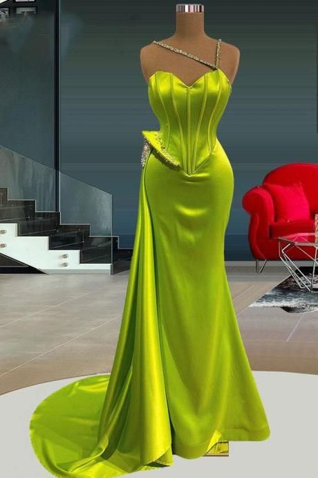 custom make prom gowns, cheap party dresses, evening gowns, new arrival party dresses, mermaid evening dresses,DS5110