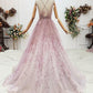 Designer dusky pink dress, made to measure, party and occasion wear,DP24589