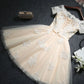 Homecoming Dresses,Cute lace short prom dress, homecoming dress,DP24575