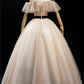 Prom Dresses,tulle sequins long prom dress formal dress,DP24570