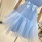 Homecoming Dresses,Tulle Party Dress With Bow, Lovely Formal Dresses Homecoming Dress,DP24565